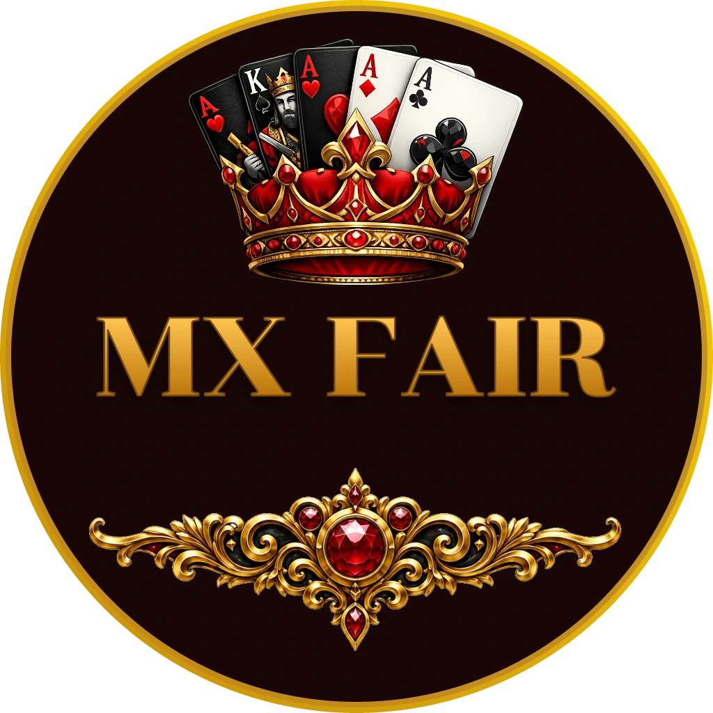 MX FAIR – Entra en una experiencia moderna de casino en línea para jugadores mexicanos Elegante mujer de casino con maquillaje brillante y fichas flotantes en una atmósfera de juego digital que muestra el mundo inmersivo de MX FAIR para México